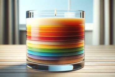 How to Make Layered Candles